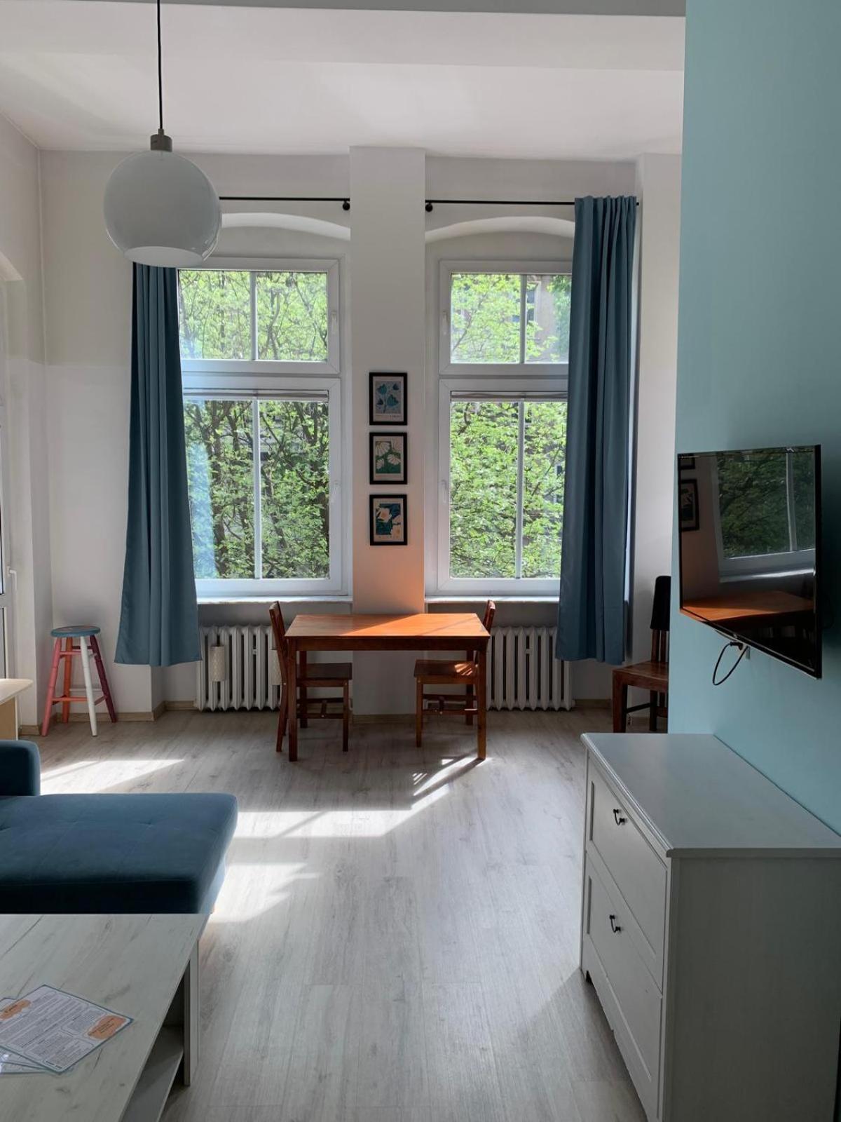 Bright And Spacious Apartment Szczecin Exterior foto